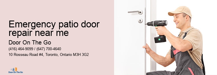 Emergency patio door repair near me Door On The Go Emergency patio door repair near me