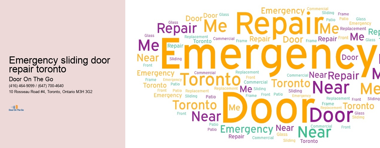 Emergency sliding door repair toronto Door On The Go Emergency sliding door repair toronto