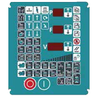Friendly-user operating panel image