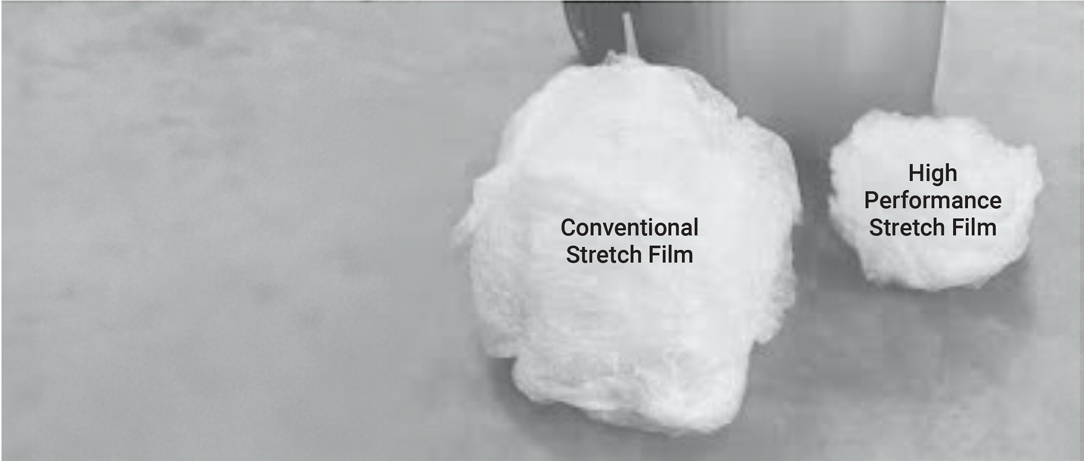 Stretch film conventional vs high performance