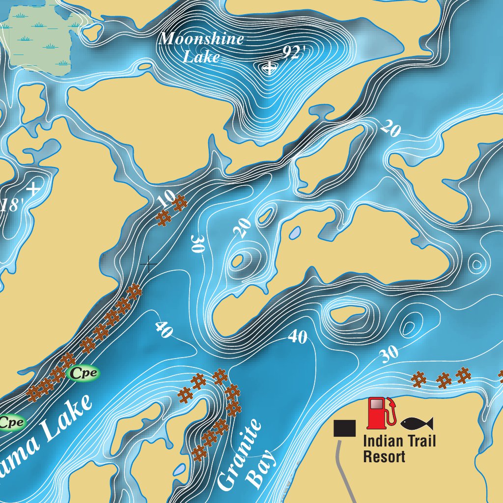 Chippewa Flowage Lake Map Chippewa Flowage - Mapping Specialists, Ltd - Avenza Maps