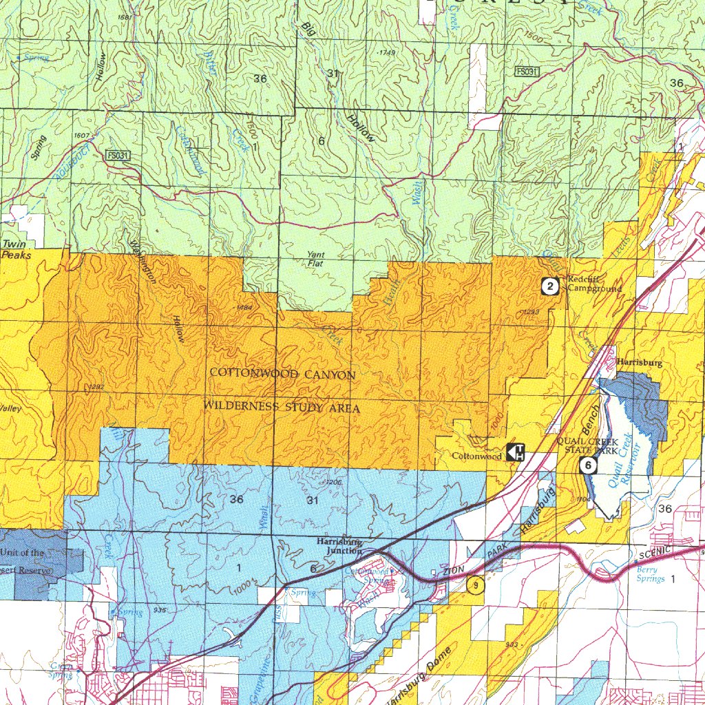 St George Blm Map Saint George, Ut - Blm Surface Mgmt. - Digital Data Services, Inc. - Avenza  Maps