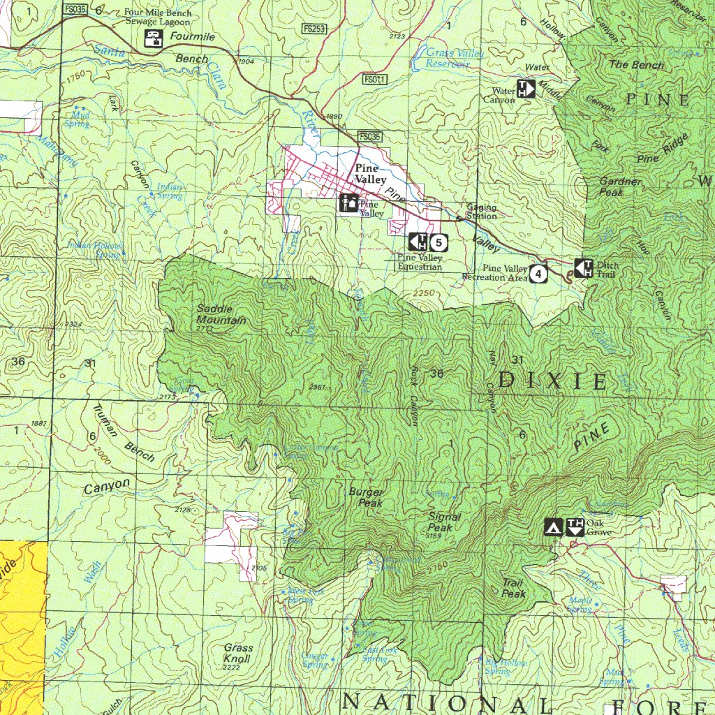 St George Blm Map Saint George, Ut - Blm Surface Mgmt. - Digital Data Services, Inc. - Avenza  Maps
