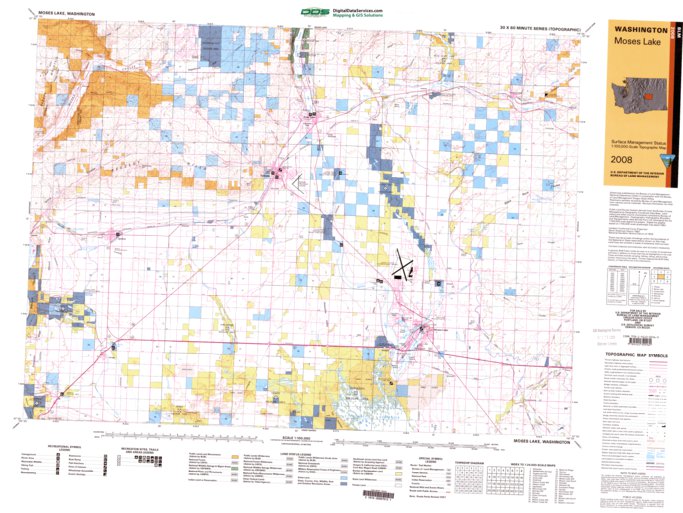 Moses Lake Wa Zip Code Map United States Map