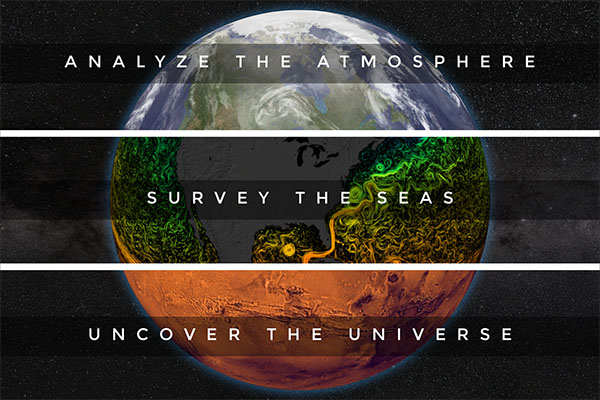 Analyze The Atmosphere, Survey The Seas, Uncover The Universe
