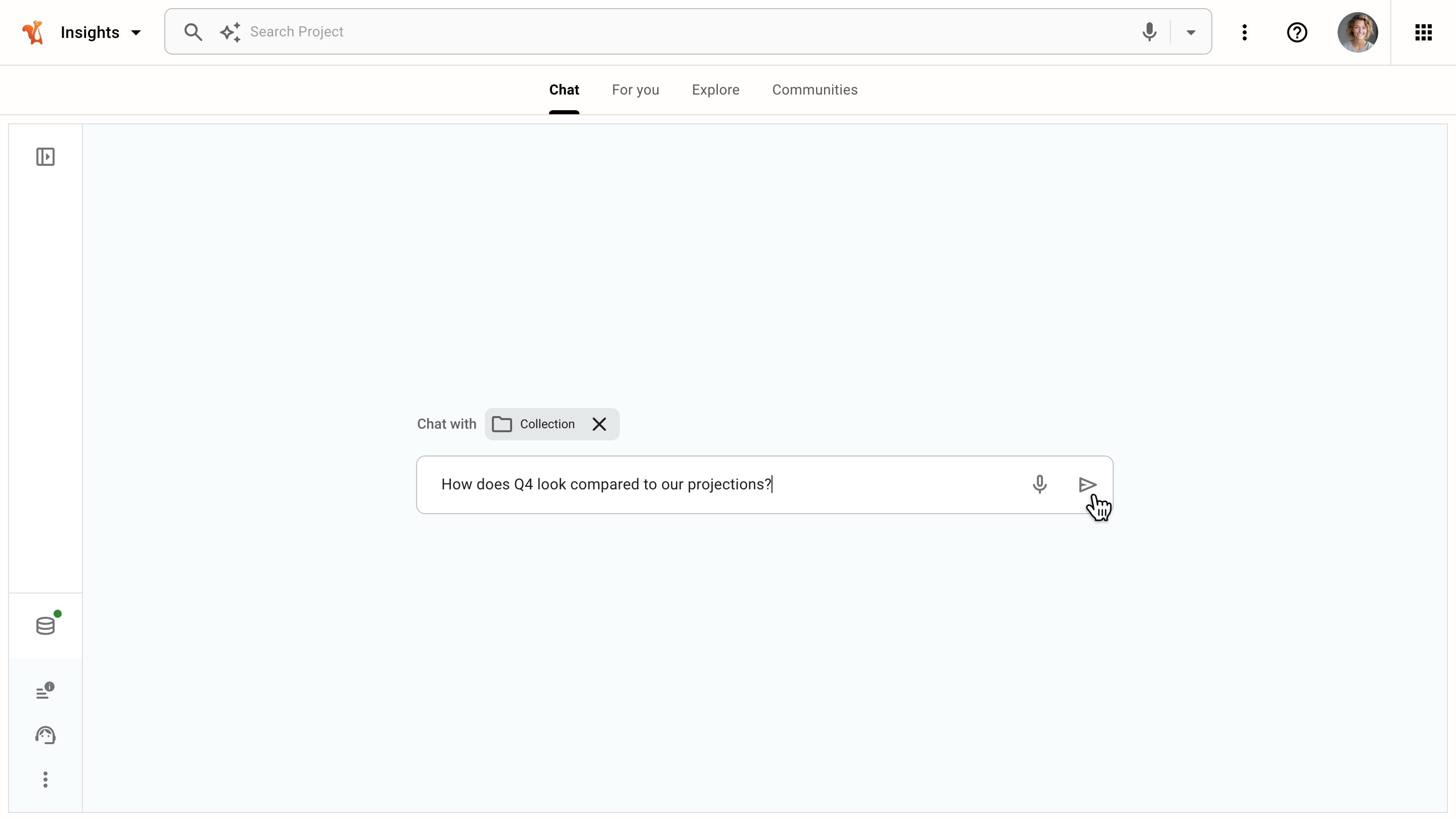 Chat with Collections
