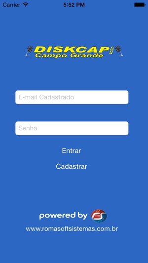 Screenshot DiskCap Mobile on iPhone
