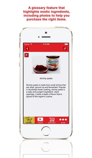 Screenshot Yan Can Cook Recipes on iPhone