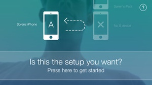 Screenshot Sprint App on iPhone