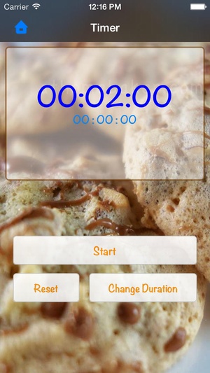 Screenshot At Home Baker on iPhone