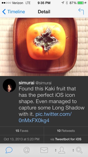 Screenshot Tweetbot 3 for Twitter on iPhone