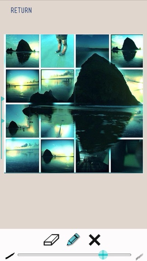 Screenshot Layover on iPhone