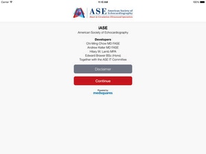 Screenshot iASE on iPad