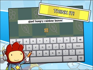 Screenshot Scribblenauts Remix on iPad