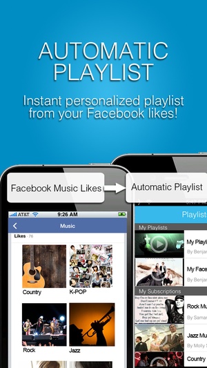 Screenshot Free Music Player: MixerBox 3 on iPhone