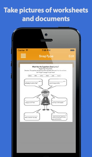 Screenshot SnapType Pro on iPhone