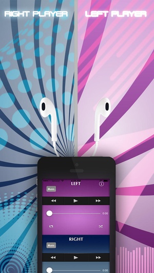 Screenshot Dual Music Player on iPhone