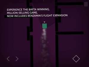 Screenshot Thomas Was Alone on iPad