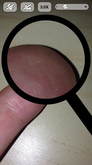 Screenshot Magnifier on iPhone