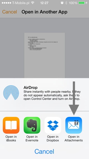 Screenshot Multiple Attachments on iPhone