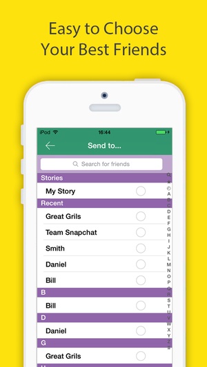 Screenshot Snap Upload on iPhone