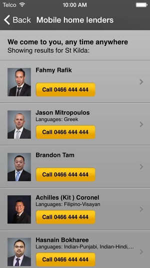 Screenshot CommBank Property Guide on iPhone