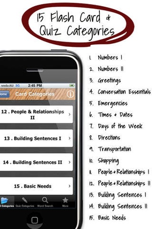 Screenshot Tetum Audio Flash Cards Full on iPhone