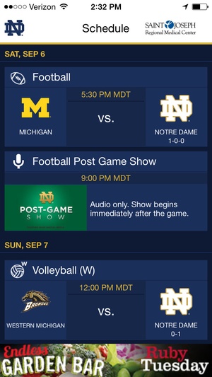 Screenshot WatchND on iPhone
