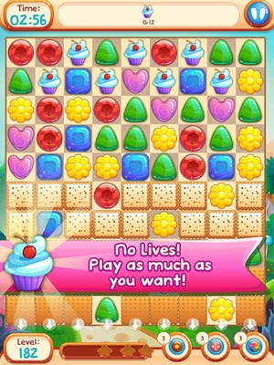 Screenshot Sweet Candies 2 on iPad