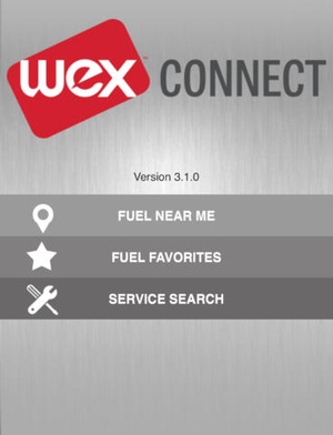 Screenshot WEX Connect on iPad