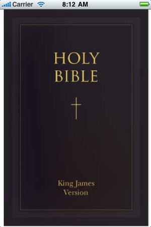 Screenshot The Bible Both Testaments, King James Version by Anonymous on iPhone