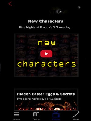 Screenshot Guide for FNAF3 on iPad