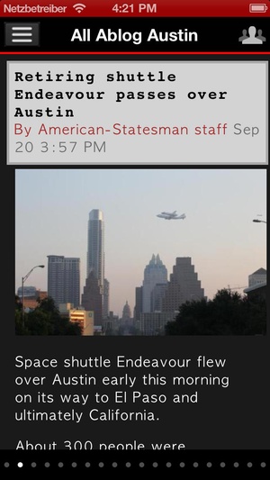 Screenshot US Newspapers Plus ( sunflowerapps ) on iPhone
