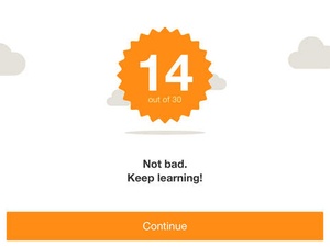 Screenshot Learn Russian with Babbel on iPad