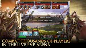 Screenshot Heroes of Camelot on iPhone