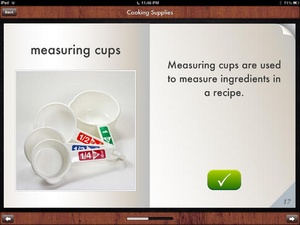 Screenshot i Get... Cooking Vocabulary and Create Recipe Photo Sequence Books on iPad