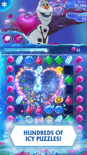 Screenshot Frozen Free Fall on iPhone