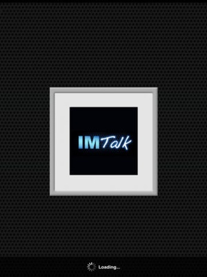Screenshot IMTalk on iPad
