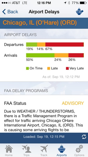 Screenshot FlightView Elite on iPhone