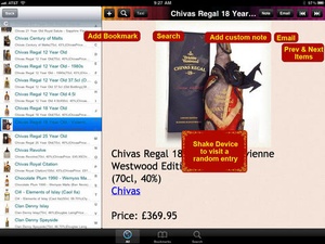 Screenshot The Scotch Whisky Encyclopedia on iPad
