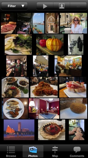 Screenshot Eat Venice on iPhone