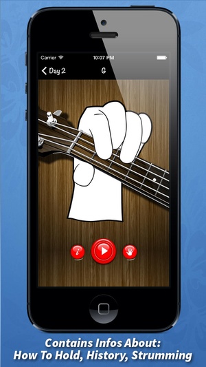 Screenshot Learning Ukulele In 7 Days on iPhone