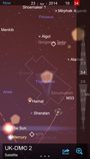 Screenshot Star Chart Infinite on iPhone