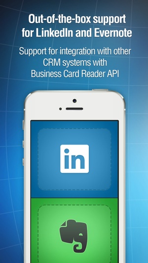 Screenshot Business Card Reader Pro on iPhone