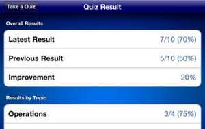 Screenshot Excel HSC Business Studies Quick Study on iPhone