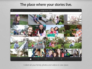 Screenshot Adobe Revel on iPad