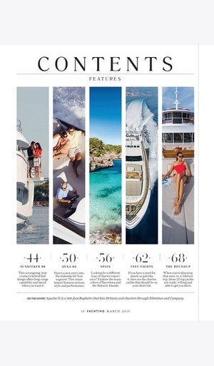 Screenshot Yachting Mag on iPhone