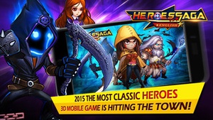 Screenshot Heroes Saga en on iPhone