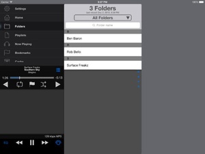 Screenshot iSub Music Streamer on iPad