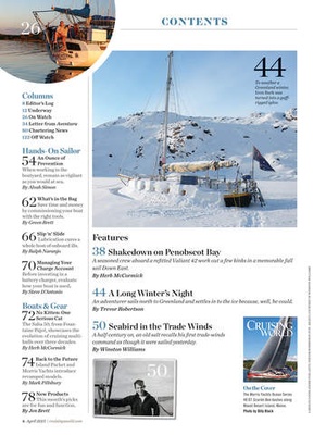 Screenshot Cruising World Mag on iPad